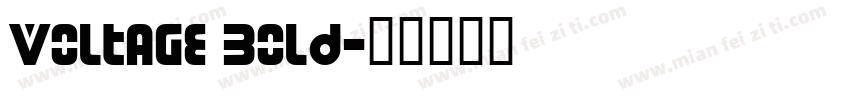 Voltage Bold字体转换